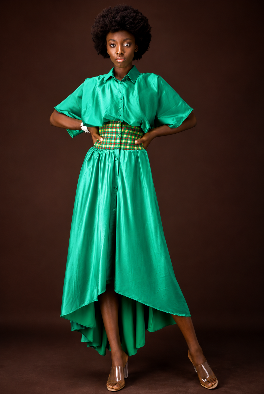 Robe Emeraude — Collection Sahel
